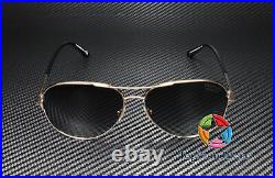 TOM FORD Clark FT0823 28D Rose Gold Smoke Polarized Metal 61mm Unisex Sunglasses
