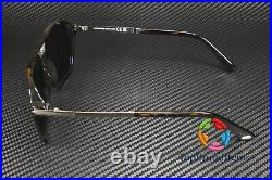 TOM FORD Crosby FT0910 52V Classic Dark Havana Dark Teal 59 mm Men's Sunglasses
