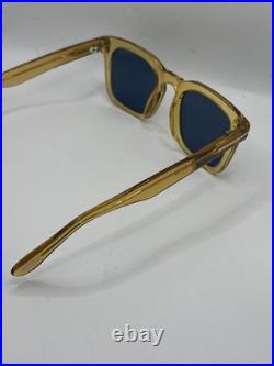 TOM FORD DAX FT0751 39N Crystal Yellow Green Unisex 0751 Sunglasses TF751