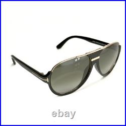 TOM FORD DIMITRY TF334 01P Black Green Aviator Unisex Classic 334 Sunglass FT334