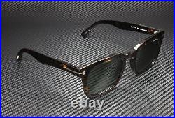 TOM FORD Dax FT0751 52N Dark Havana Green 50 mm Men's Sunglasses