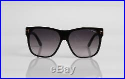 Tom Ford Federico Tf188 01b Grey Black Large Wayfarer Style Sunglasses Unisex