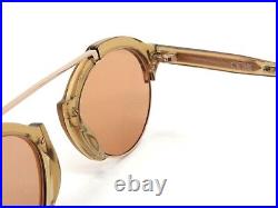 TOM FORD FT 0631/S 45E FARRAH-02 Light Brown/Brown 49mm Sunglasses