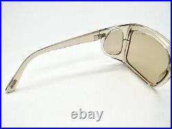 TOM FORD FT 0730/S 20A RIZZO Translucent Grey/Smoke Authentic Sunglasses