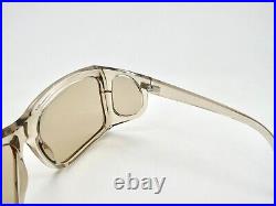 TOM FORD FT 0730/S 20A RIZZO Translucent Grey/Smoke Authentic Sunglasses