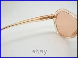 TOM FORD FT 0732/S 45E THOMAS Translucent Light Brown 61mm Aviator Sunglasses