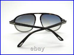 TOM FORD FT 0755/S 55B HARRISON Havana-Grey/Grey Gradient 57mm Sunglasses