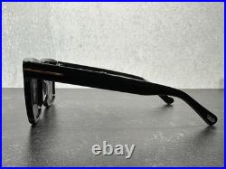 TOM FORD FT 0906 BUCKLEY-02 SUNGLASSES SHINY BLACK withGRAY LENS 01A! SHIPS TODAY