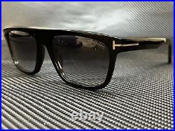TOM FORD FT0628 01B Cecilio Black Rectangle Square Men's 57 mm Sunglasses