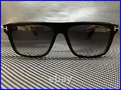 TOM FORD FT0628 01B Cecilio Black Rectangle Square Men's 57 mm Sunglasses
