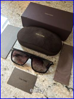 TOM FORD FT0906 Brown POLARIZED SUNGLASSES