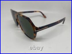 TOM FORD FT0934 53N Hayes Navigator Blonde Havana Men's Sunglasses 59-14-145mm