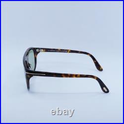 TOM FORD FT1002 52N Dark Havana/Green Photochromic 58-17-135 Sunglasses New A