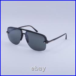 TOM FORD FT1003 51B Mastic/Gradient Smoke 63-11-145 Sunglasses New Authentic