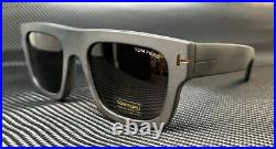 TOM FORD Fausto FT0711-N 02A Matte Black Smoke Men's 53 mm Sunglasses