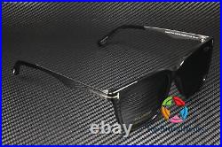 TOM FORD Garrett FT0862 01D Black Smoke Polarized Plastic 56 mm Men's Sunglasses