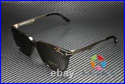 TOM FORD Garrett FT0862 52E Dk Havana Brown Plastic 54 mm Men's Sunglasses