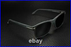 TOM FORD Giulio FT0698 02V Matte Black Rectangle Square Men's 59 mm Sunglasses