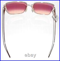 TOM FORD Gold Pink Gradient Sunglasses ITALY NWT