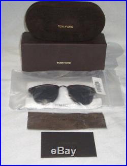 TOM FORD HENRY TF 248 52A DARK HAVANA with SMOKE 51mm AUTHENTIC ITALY NEW IN BOX