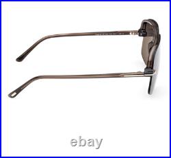 TOM FORD HUGO FT1003 51B Sunglasses Mastic Frame Gradient Smoke Lenses 63 Mm TOM FORD HUGO FT1003 51B Sunglasses Mastic Frame Gradient Smoke Lenses 63 Mm