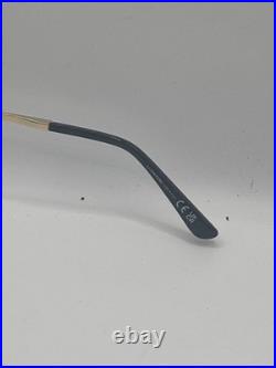 TOM FORD HUXLEY TF1159 30A Gold Black Aviator Sunglasses Authentic 1159 FT1159