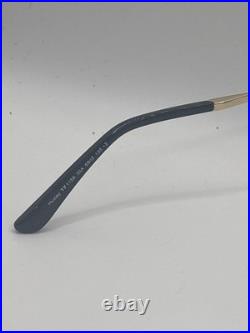 TOM FORD HUXLEY TF1159 30A Gold Black Aviator Sunglasses Authentic 1159 FT1159