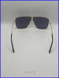 TOM FORD HUXLEY TF1159 30A Gold Black Aviator Sunglasses Authentic 1159 FT1159