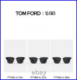TOM FORD Half-frame black outdoor casual men's sunglasses TOM FORD Half-frame black outdoor casual men's sunglasses