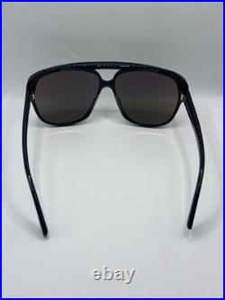 TOM FORD JAYDEN FT1103 01L Sunglasses Black Frame Roviex Mirror Lenses 61mm