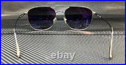 TOM FORD Jake FT0827 12Q Ruthenium Gradient Rectangle Men's 56 mm Sunglasses
