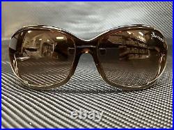 TOM FORD Jennifer FT0008 38F Shiny Bronze Brown Oval Women's 61 mm Sunglasses