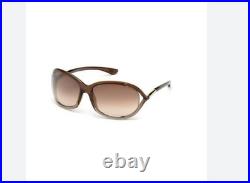 TOM FORD Jennifer women's sunglasses + case Brown 61mm FT0008