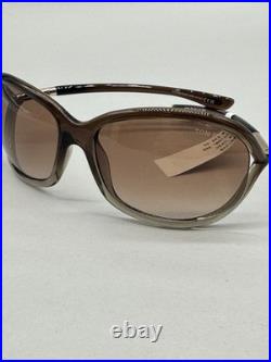 TOM FORD Jennifer women's sunglasses + case Brown 61mm FT0008