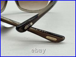 TOM FORD Jennifer women's sunglasses + case Brown 61mm FT0008