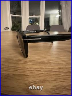 TOM FORD LAUREN-02 TF614 01H POLARIZED Sunglasses 614 FT0614 Authentic