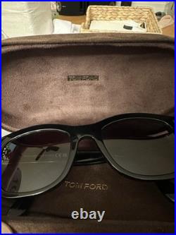 TOM FORD LAUREN-02 TF614 01H POLARIZED Sunglasses 614 FT0614 Authentic