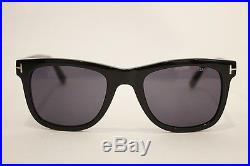 TOM FORD Leo 9336 sunglasses 01V Black Gray Blue Lens MEN Asian Fit
