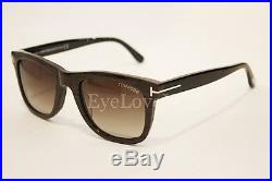 TOM FORD Leo TF 336 FT 0336 sunglasses 05K Black Brown MEN 100% Authentic