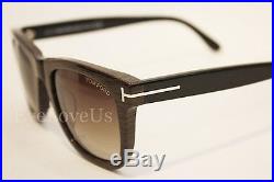 TOM FORD Leo TF 336 FT 0336 sunglasses 05K Black Brown MEN 100% Authentic