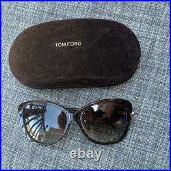 TOM FORD Linda Brown Tortoise Butterfly Acetate Sunglasses TF 324 50F TOM FORD Linda Brown Tortoise Butterfly Acetate Sunglasses TF 324 50F