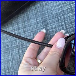 TOM FORD Linda Brown Tortoise Butterfly Acetate Sunglasses TF 324 50F TOM FORD Linda Brown Tortoise Butterfly Acetate Sunglasses TF 324 50F