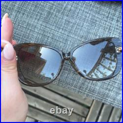 TOM FORD Linda Brown Tortoise Butterfly Acetate Sunglasses TF 324 50F TOM FORD Linda Brown Tortoise Butterfly Acetate Sunglasses TF 324 50F