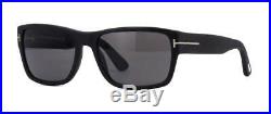 TOM FORD MASON TF 445 02D Matte Black POLARISED Sunglasses Sonnenbrille Size 56