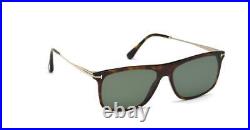 TOM FORD MAX-02 FT0588 52R Polarized Havana Sunglasses Sonnenbrille 57mm