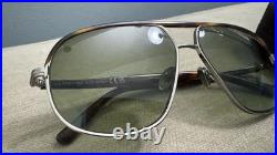 TOM FORD MAXWELL TF1019 14P Brown Green Square Aviator Sunglass Authentic 1019