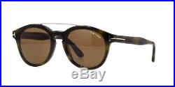 TOM FORD NEWMAN FT0515 TF 515 55E Olive Havana Brown Lens Men Sunglasses New