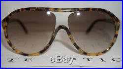 TOM FORD New Sunglasses Aviator Havana Brown Gradation Edison TF443 53F 59 140