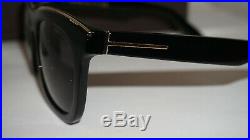 TOM FORD New Sunglasses Black Brown TF414-D 01A 55 20 145