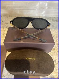 TOM FORD Oscar FT0881 Black Lenses SUNGLASSES